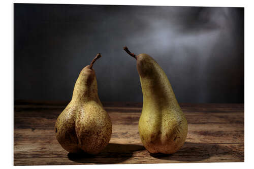 PVC print Still life with pears