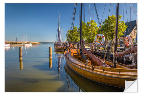 Wandsticker Boddenhafen im Fischland (Mecklenburg-Vorpommern)