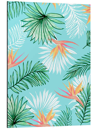 Aluminium print Tropic Palm