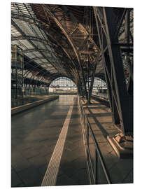 Obraz na PCV Leipzig Hauptbahnhof in the sunlight