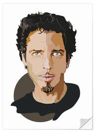 Wall sticker Chris Cornell