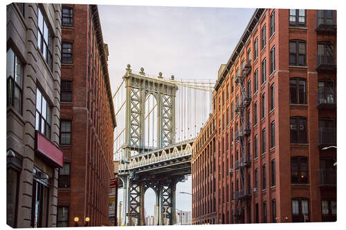 Leinwandbild Manhattan Bridge in New York