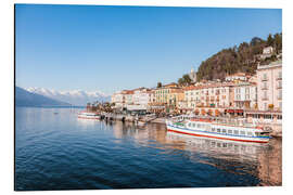 Aluminium print Bellagio at Lake Como in springtime