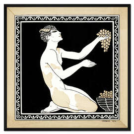 Gerahmter Kunstdruck Nijinsky als Faun im Ballett