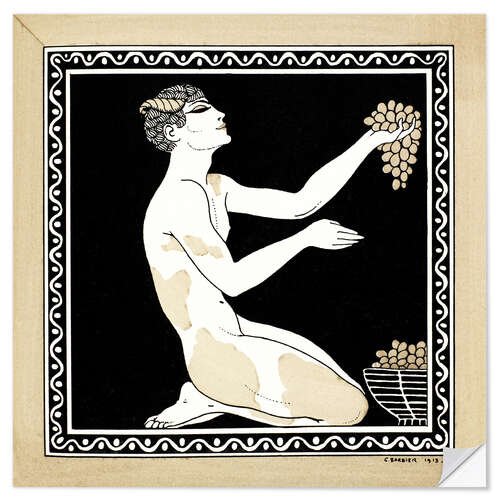 Wall sticker Nijinsky as a faun in the ballet