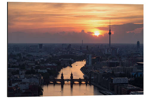 Obraz na aluminium Berlin Skyline