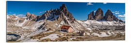 Gallery print Spring panorama Three peaks