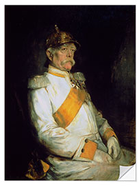 Selvklæbende plakat Otto Von Bismarck