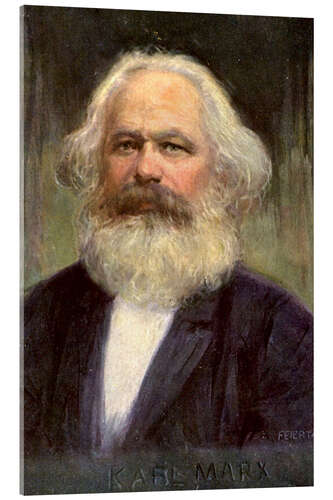 Acrylic print Karl Marx IV