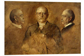 Tableau en PVC Prince Otto von Bismarck, 1884 