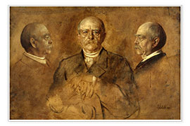 Wall print Prince Otto von Bismarck, 1884 - Franz von Lenbach