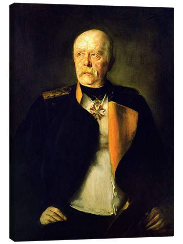 Canvas print Otto von Bismarck, c.1890