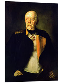 Hartschaumbild Otto von Bismarck, c.1890