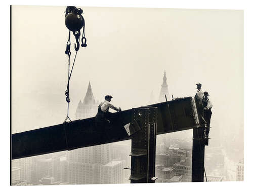 Stampa su alluminio Costruzione dell'Empire State Building