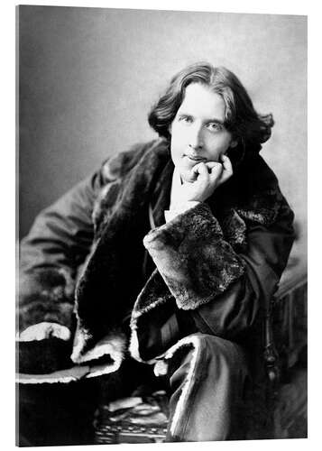 Acrylic print Oscar Wilde II