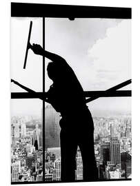 PVC print Empire State Window Washer