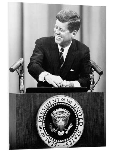 Cuadro de PVC John Fitzgerald Kennedy