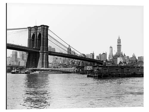 Tableau en aluminium Pont de Brooklyn