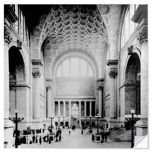 Selvklebende plakat Pennsylvania Station, New York City