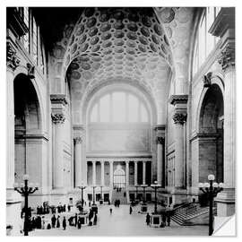 Selvklæbende plakat Pennsylvania Station, New York City