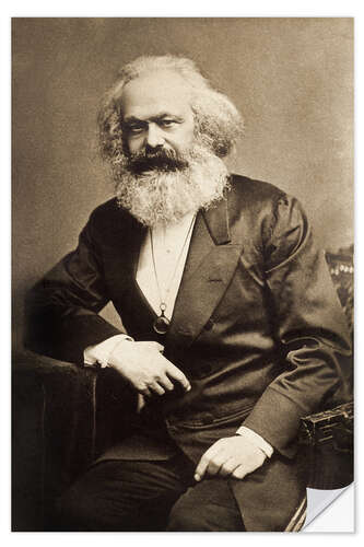 Wall sticker Karl Marx II