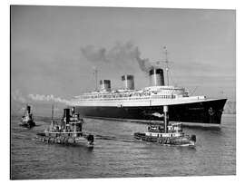 Aluminium print Normandy In NYC Harbor