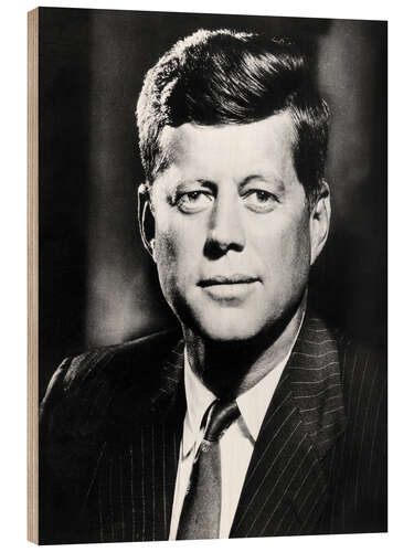 Cuadro de madera John Fitzgerald Kennedy