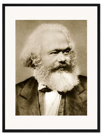 Gerahmter Kunstdruck Karl Marx V