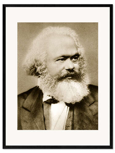 Framed art print Karl Marx V