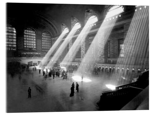 Tableau en verre acrylique L'historique Grand Central Station