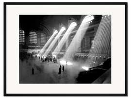 Gerahmter Kunstdruck Historische Grand Central Station