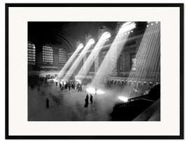 Impression artistique encadrée L'historique Grand Central Station