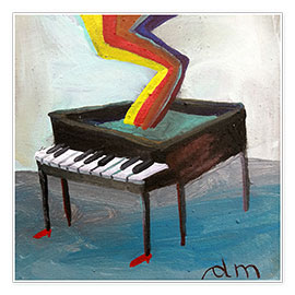 Poster Piano Music 5