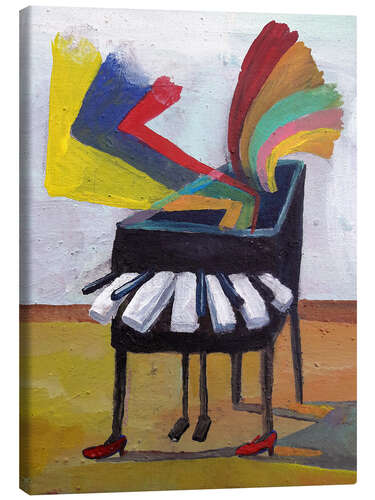 Tableau sur toile Piano Music 2