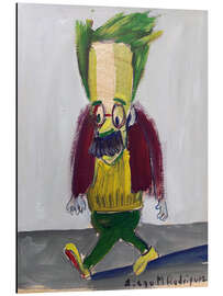 Magnettafel Der Professor der Mathematik