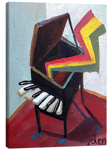 Canvas print Piano music 6