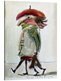 Magnettafel Der Künstler