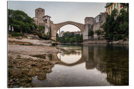 Gallery print Stari Most Bosnia in the morning