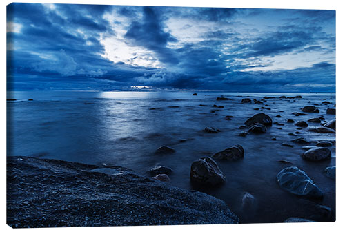 Canvas print Beach at Hirtshals