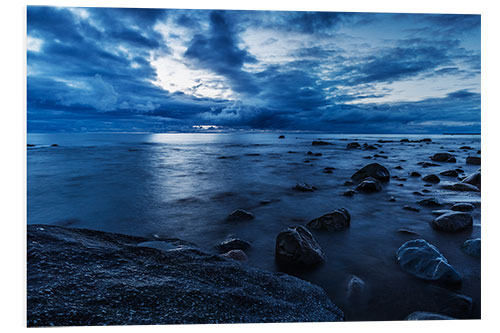 Hartschaumbild Strand bei Hirtshals