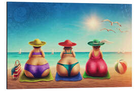 Magnettafel Mollig glücklich