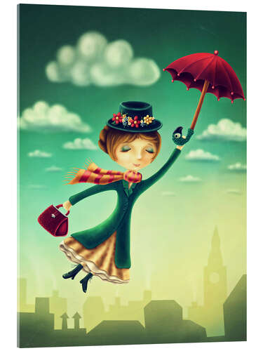 Acrylic print Mary Poppins