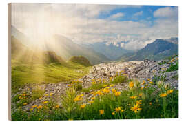 Holzbild  Vorarlberg 