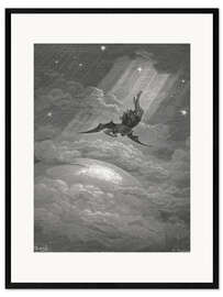 Gerahmter Kunstdruck Paradise Lost - Gustave Doré
