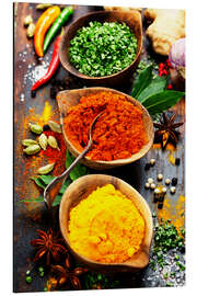 Magnettafel Gewürze und Kräuter