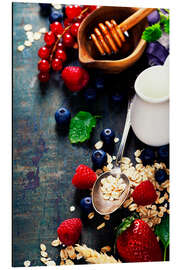 Magnettafel Gesundes Frühstück