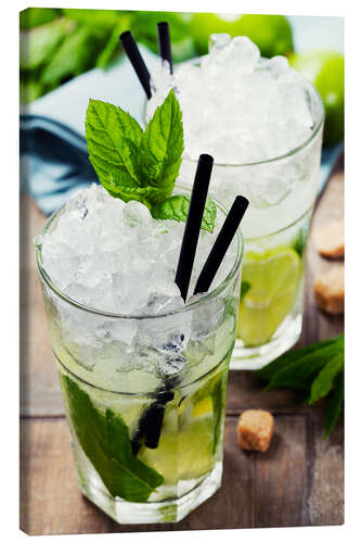 Canvas print Mojito cocktail