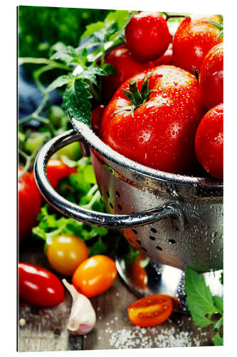 Gallery print Tomatoes in the sieve