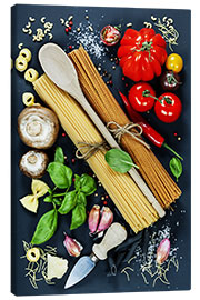 Tableau sur toile  Cuisine italienne