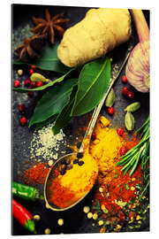 Galleriprint Colorful spices